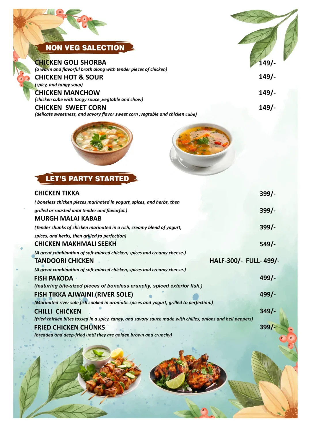 Dolphin Fun & Food Menu Page 5